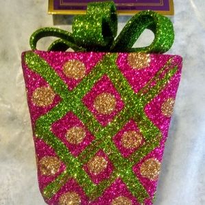 4 Piece Set- Christmas Elegance Assorted Ornaments